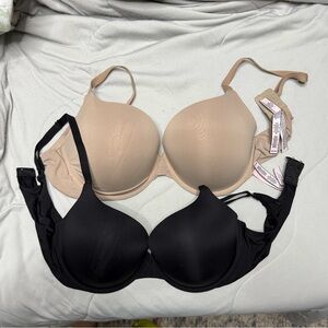 Bra Bundle - Victoria's Secret Black and Tan Bras